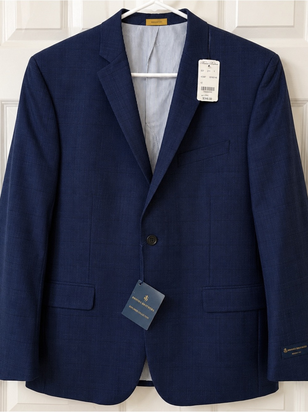 NWT Brooks Brothers Explorer Regent Fit Navy Blazer 44L NWT